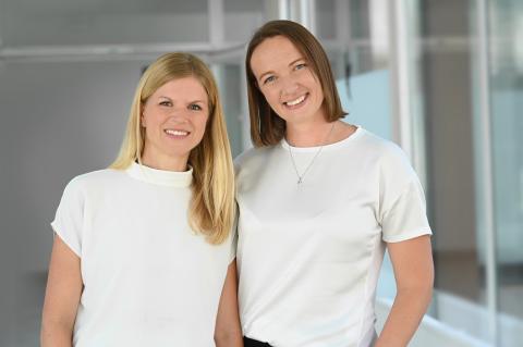 Portrait Sonja Linhuber und Marina Ufelmann